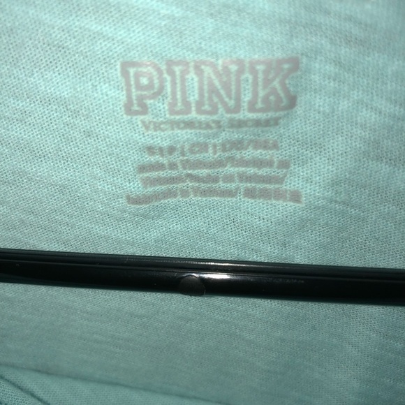 Pink Victoria’s Secret long sleeve crop top small blue vs crop top long sleeve‌ - Picture 3 of 4